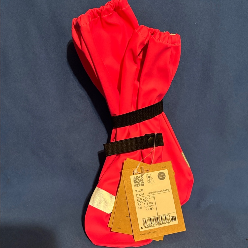 Reima waterproof rain mittens 1-2 years